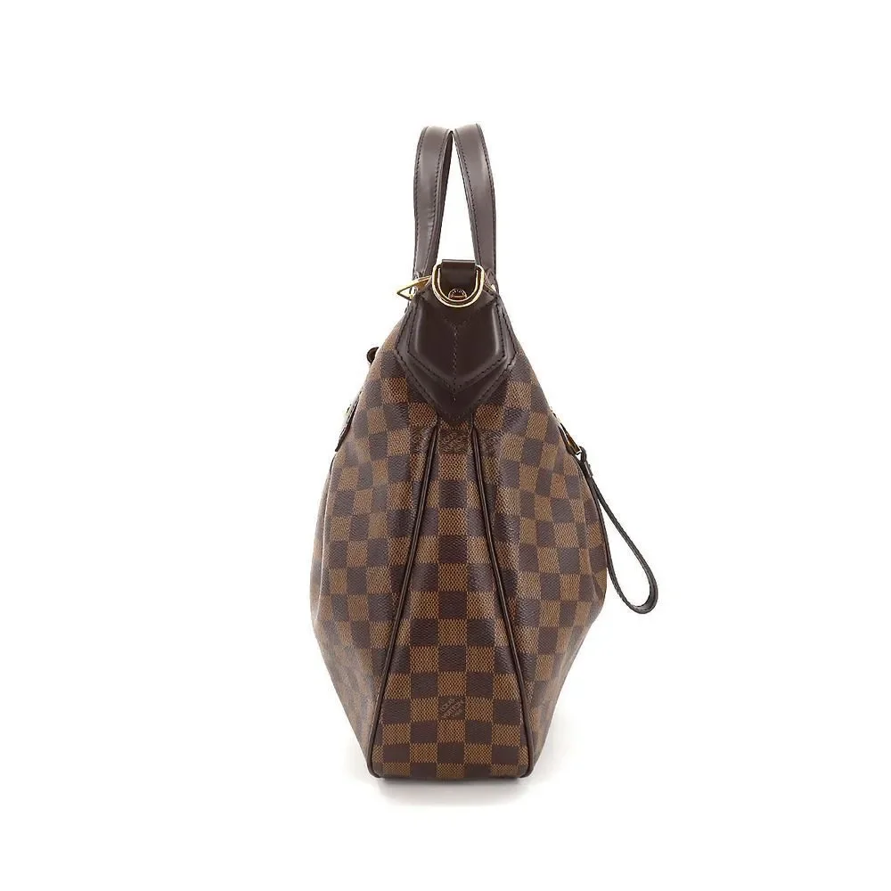 Louis Vuitton Damier Evora MM 2 Way Hand Shoulder Bag Ebene